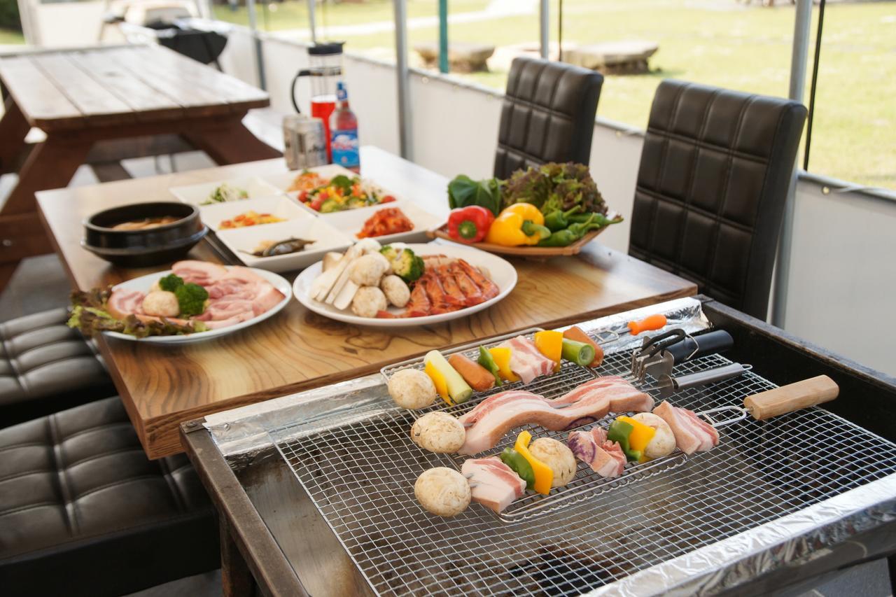 Cadelhas Hotel Jeju Bagian luar foto
